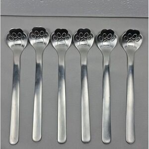 Cat Paw Claw Coffee Spoons Set Of 6